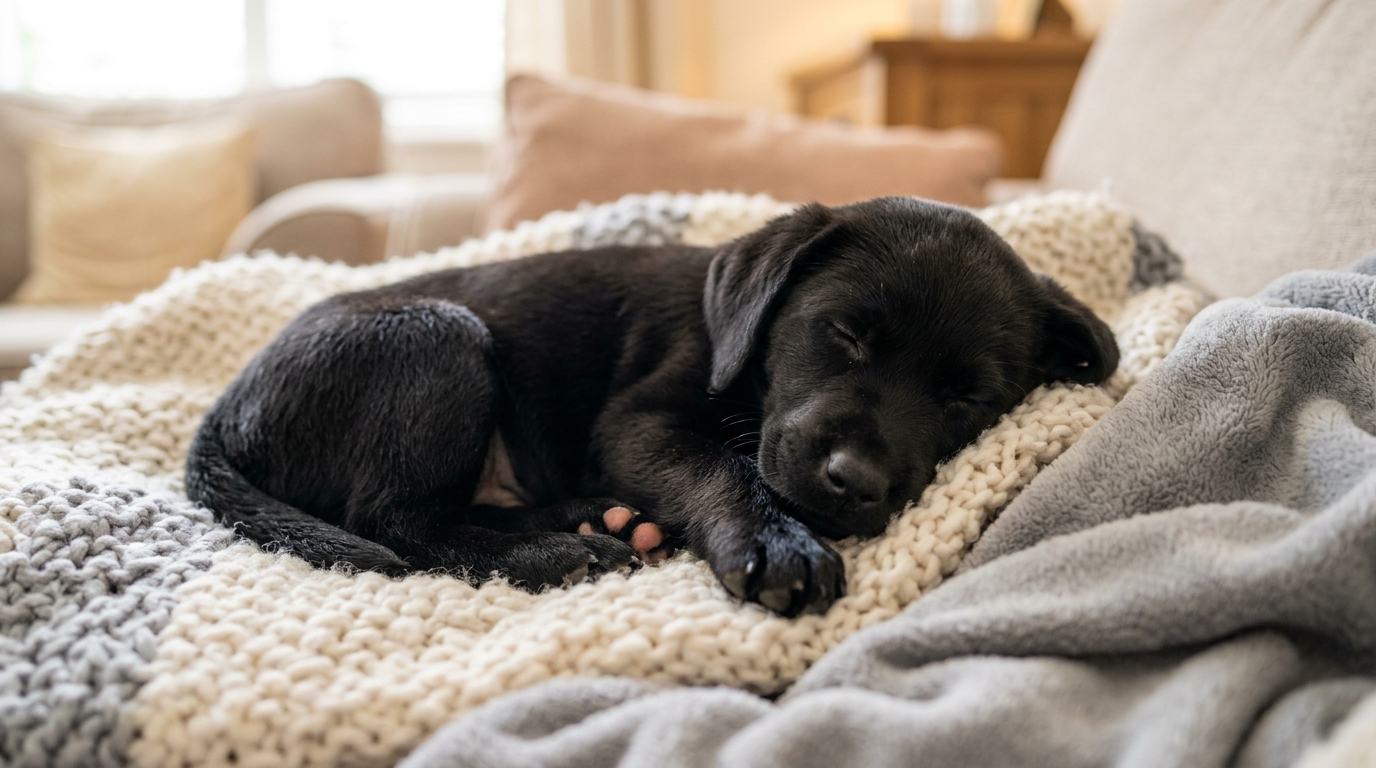 Puppy Naps and Overstimulation